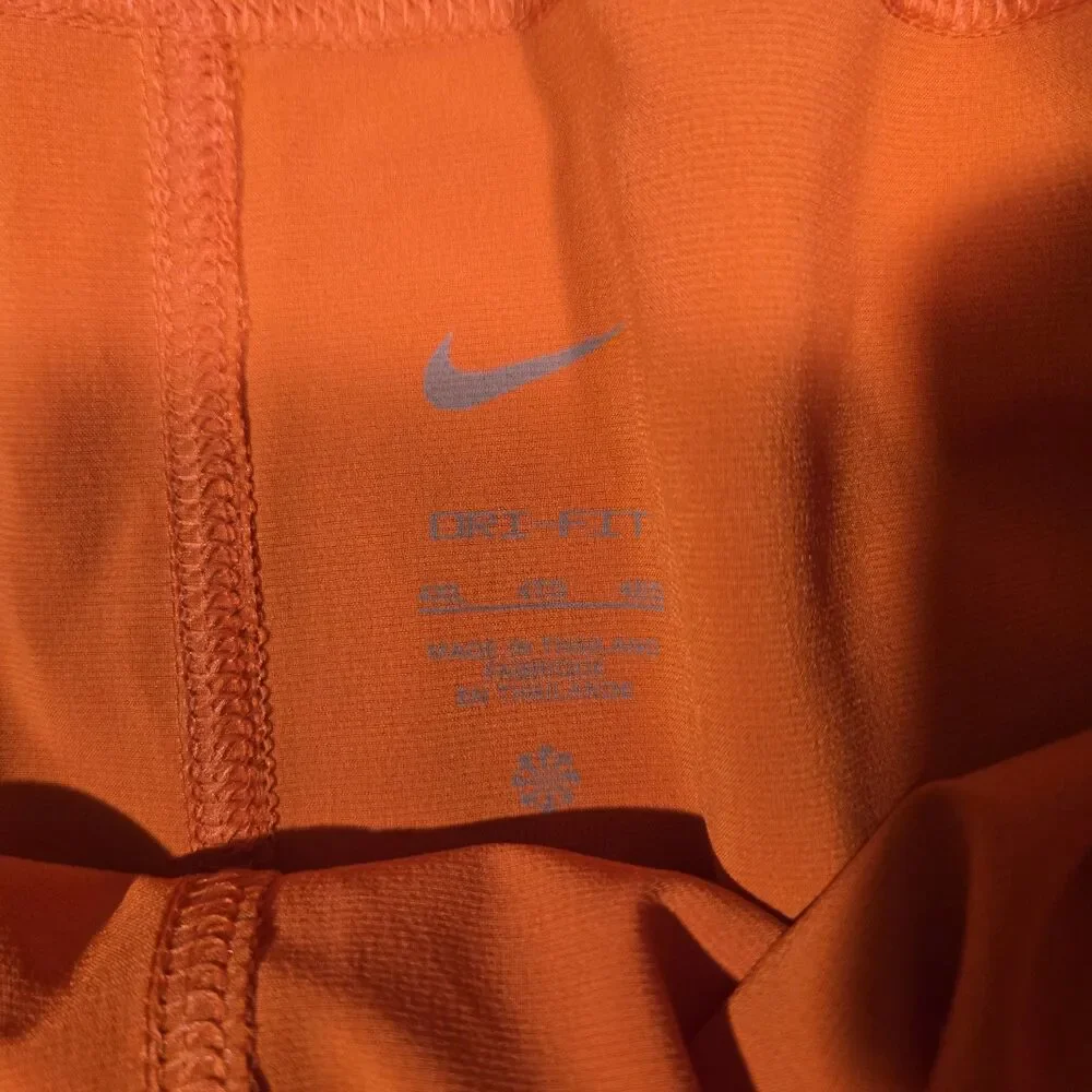Nike Dri-FIT Mens 4XL Woven Player Shorts Orange Pockets Stretch FV3545-820 NWOT
